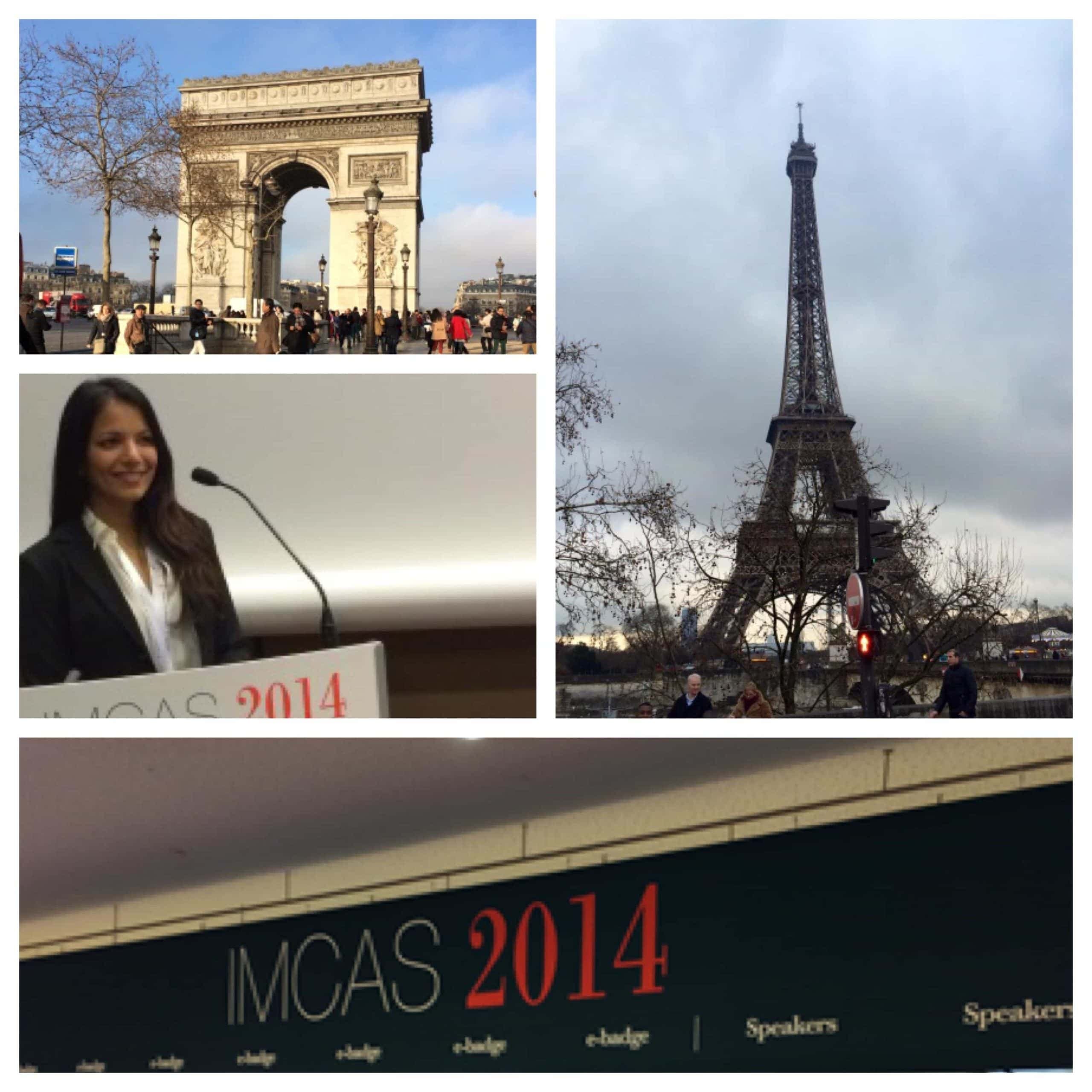 Dr. Patel at IMCAS in Paris